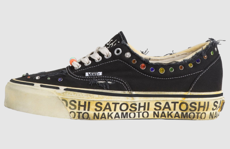 Satoshi Nakamoto x Vans Era set to be release this month
