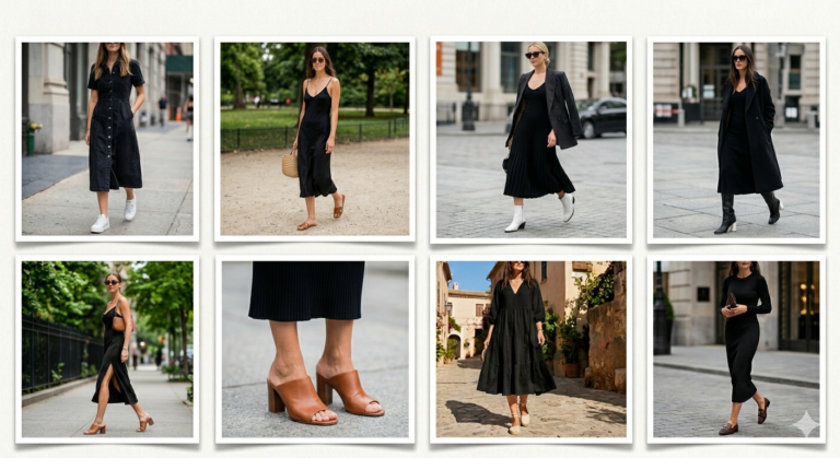 What Shoes Go With a Black Dress (For Every Occasion)