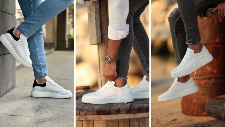 20 Ways to Style White Sneakers for Men (Outfit Ideas)