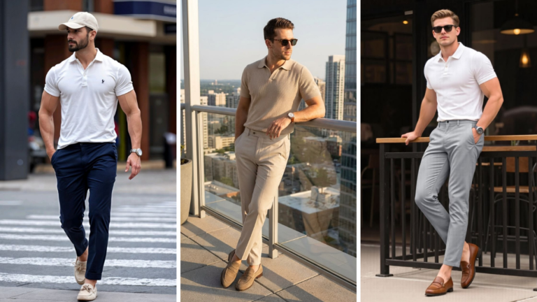 15 Men’s Polo Shirt Outfits Ranked From Casual to Smart
