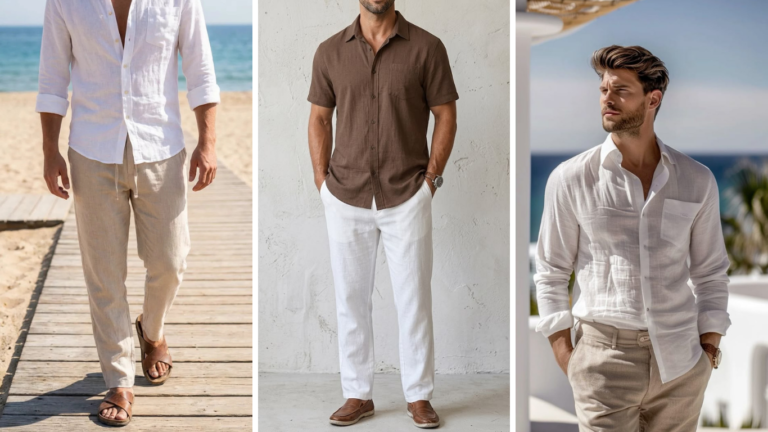 18 Linen Outfit Ideas for Men (Perfect for Hot Days)