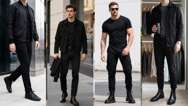 25 All-Black Outfit Ideas for Men That Go Hard Every Time