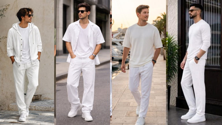 20 All-White Outfit Ideas for Men That Are Clean, Not Boring