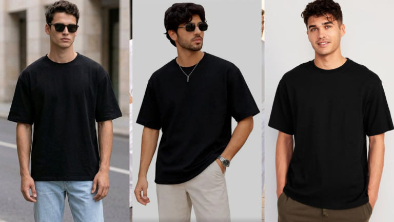 How to Style a Black T-Shirt for Men (and Actually Look Good)