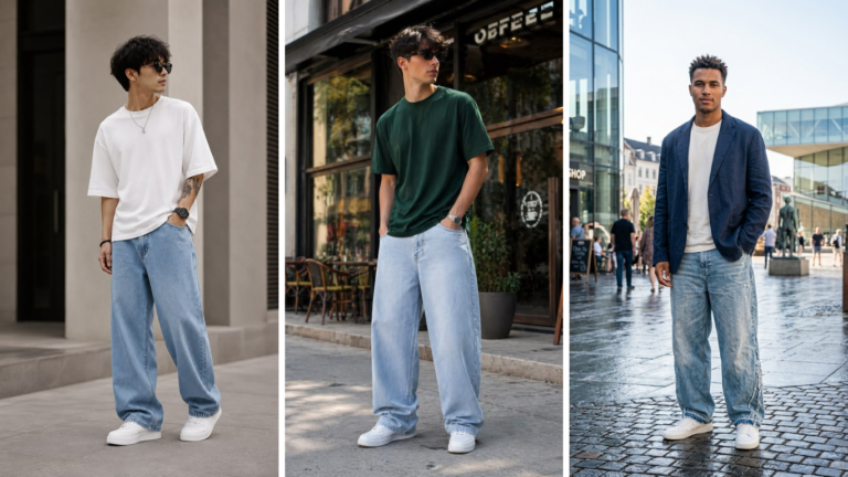 20 Baggy Jeans Outfits for Men in 2026