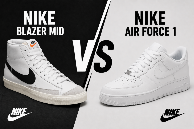 Nike Blazer Mid vs Air Force 1: The Complete Comparison Guide (2026)