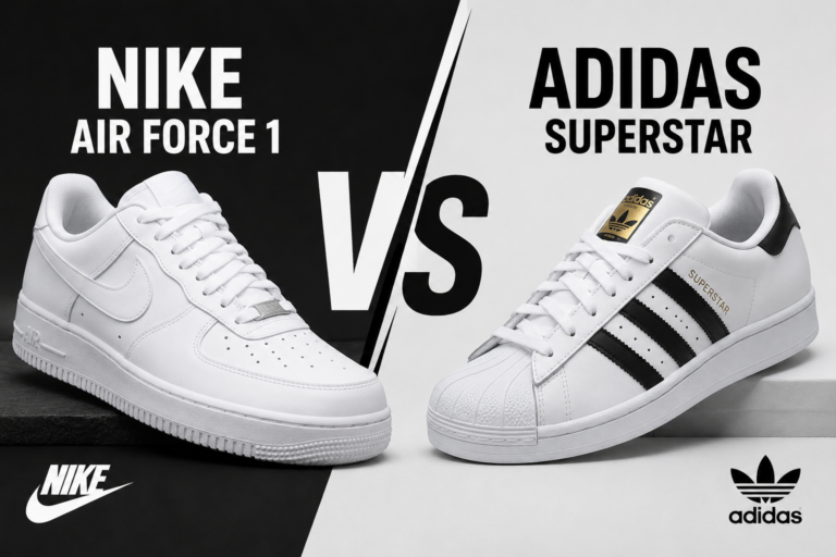 Nike Air Force 1 vs Adidas Superstar: The Complete Comparison Guide