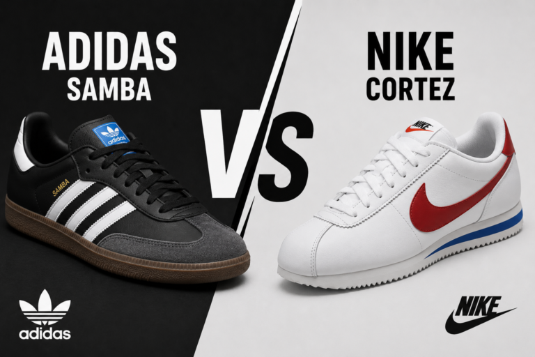 Adidas Samba vs Nike Cortez: The Ultimate Retro Sneaker Comparison