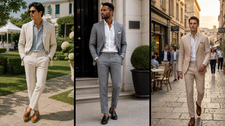 Linen Suit Outfits for Men: 12 Summer Ideas