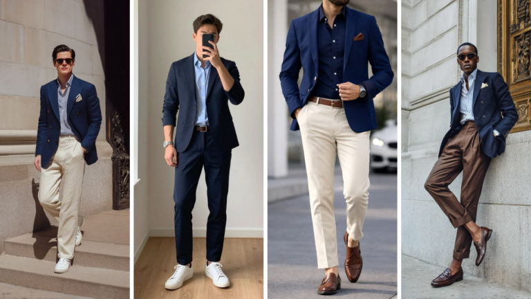 12 Outfits Built Around a Navy Blazer