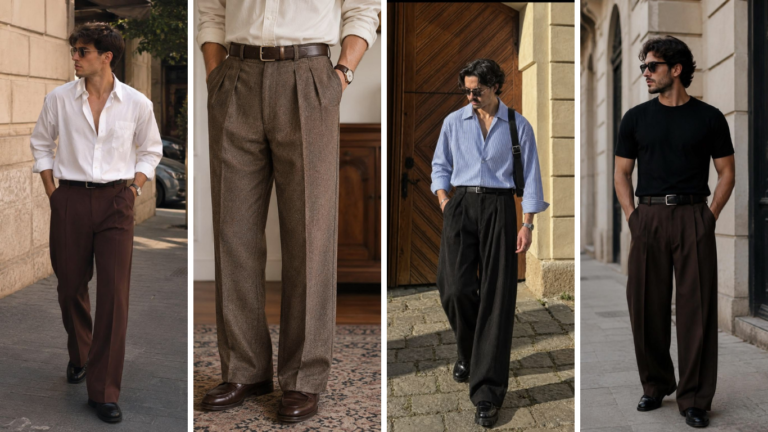 14 Pleated Pants Outfit Ideas for Men