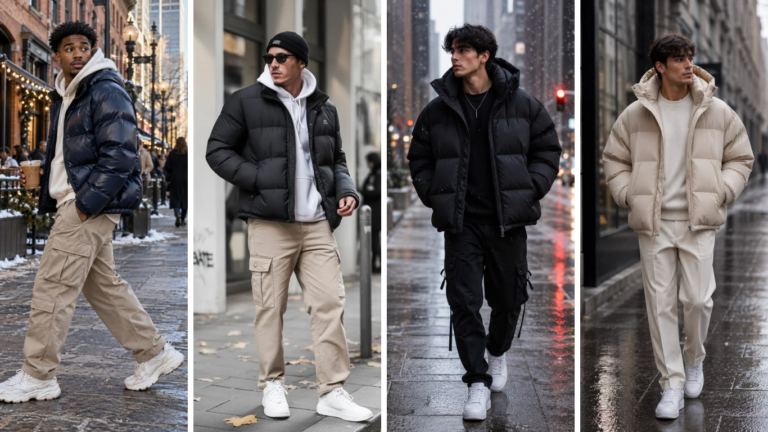 How to Style a Puffer Jacket: 15 Outfit Ideas